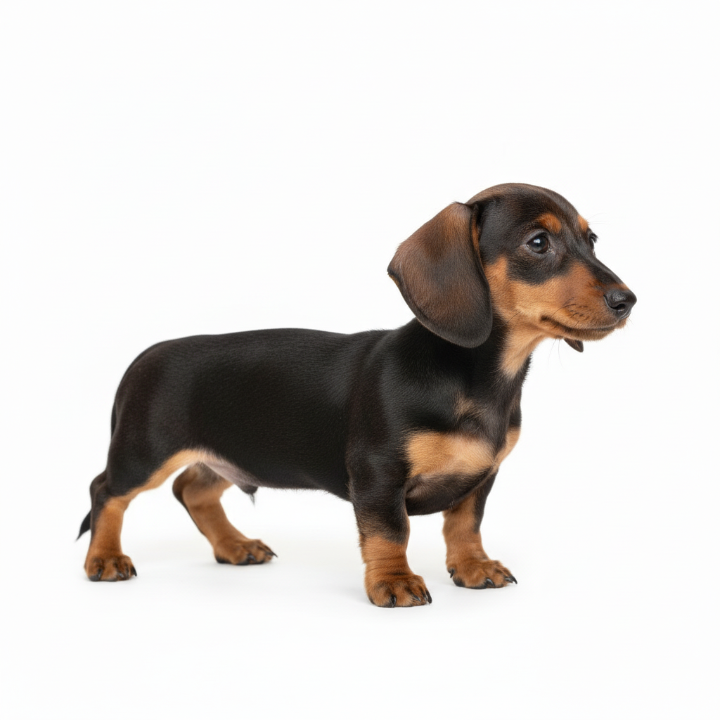 Dachshund standing