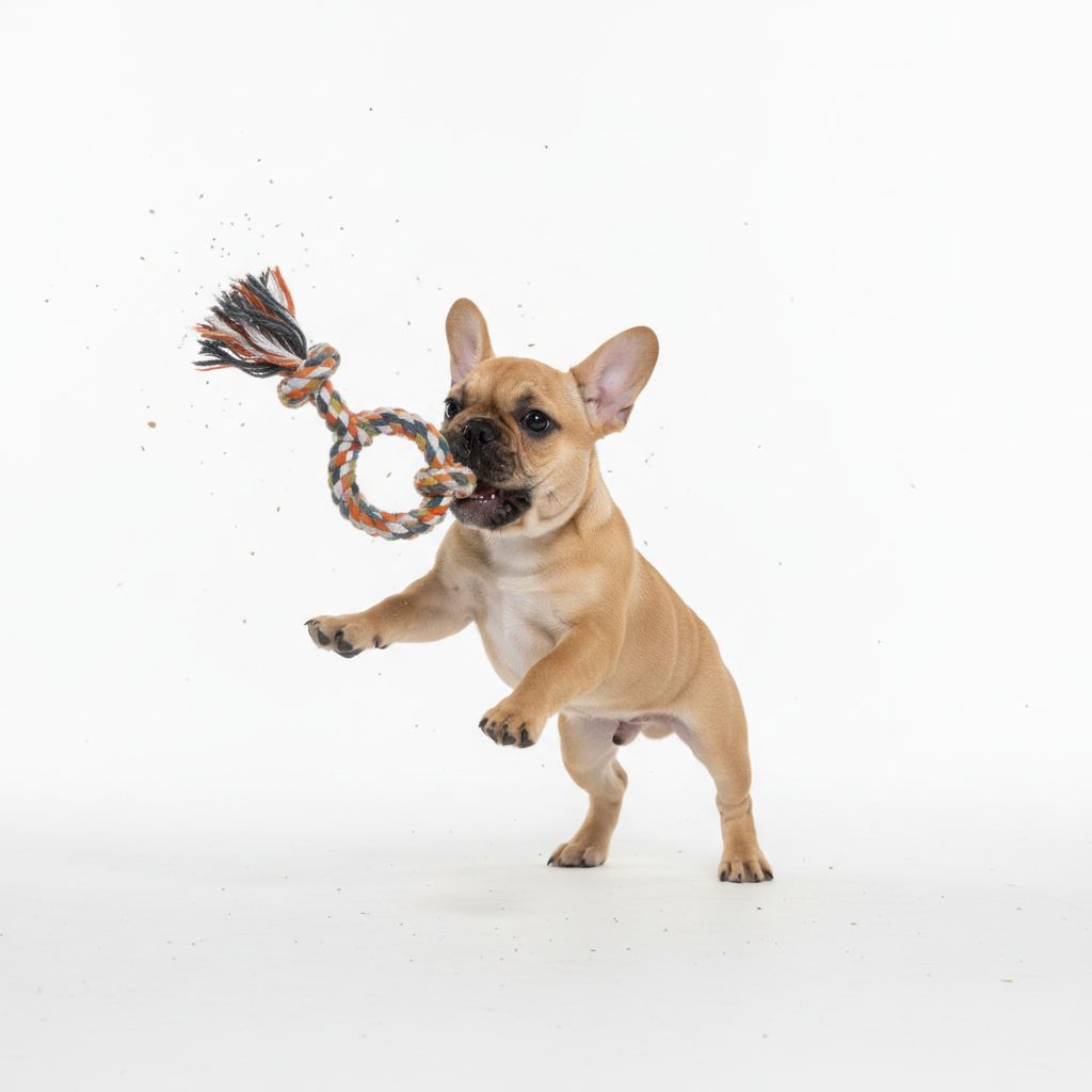 French Bulldog playing