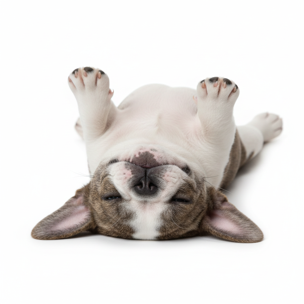 French Bulldog relaxing