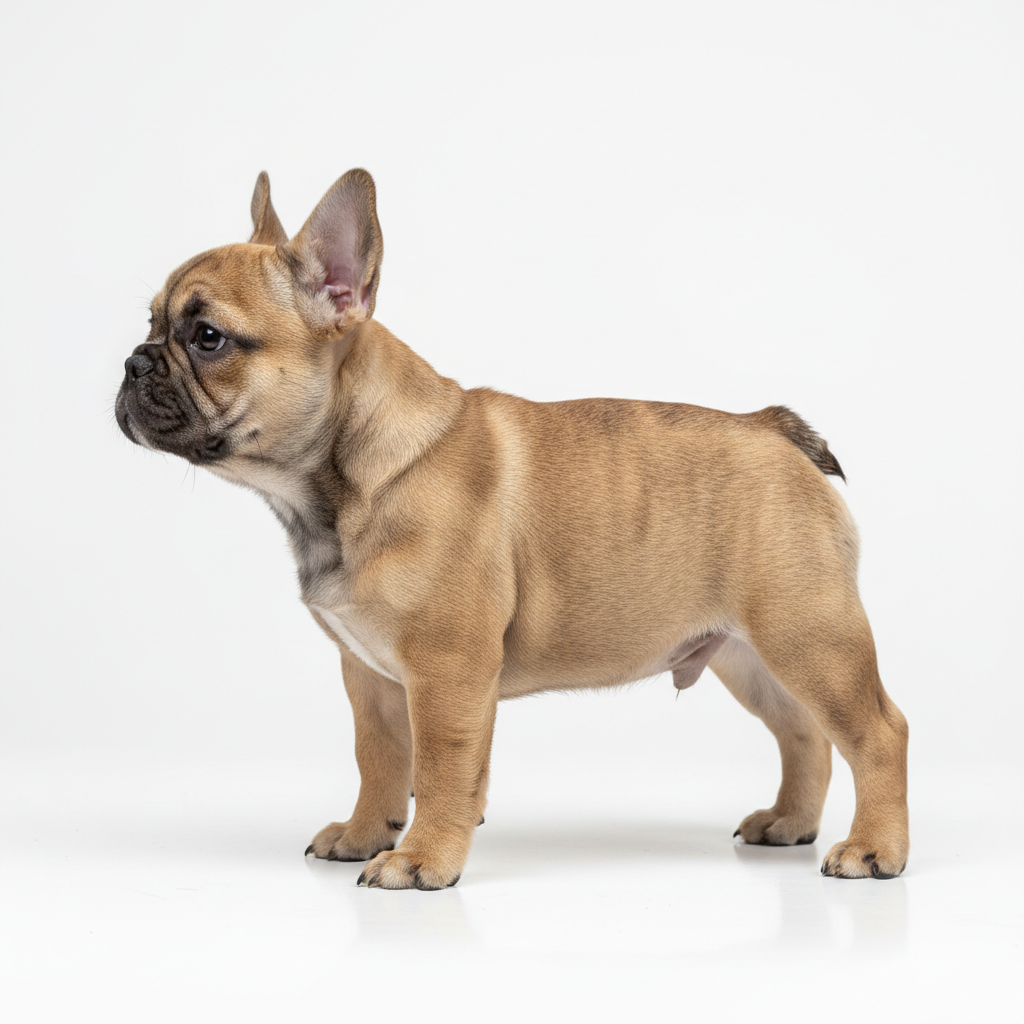 French Bulldog standing