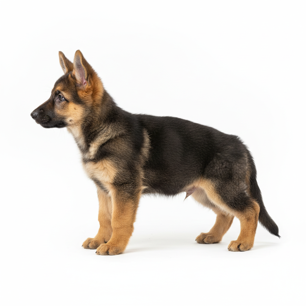 German Shepherd standing