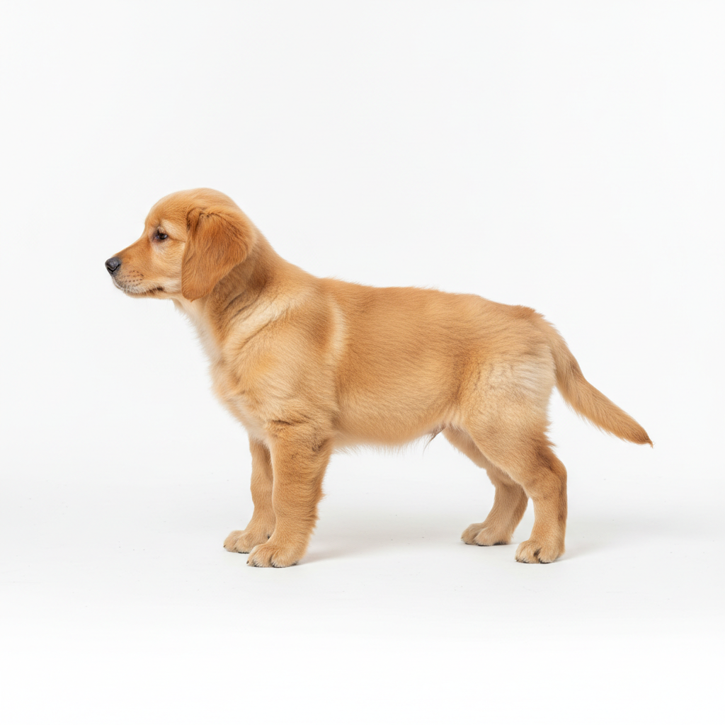 Golden Retriever standing