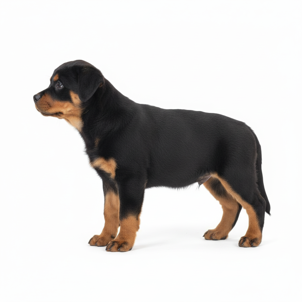 Rottweiler standing