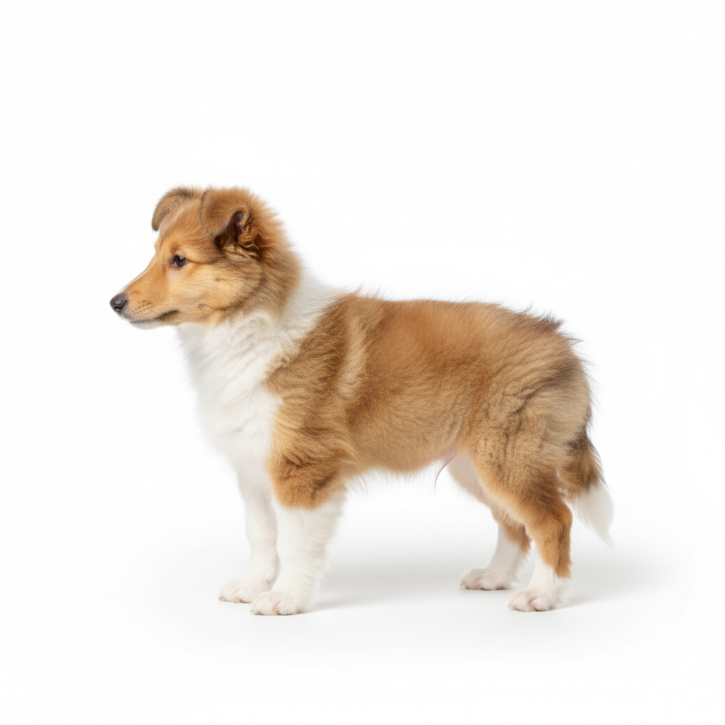 Shetland Sheepdog standing