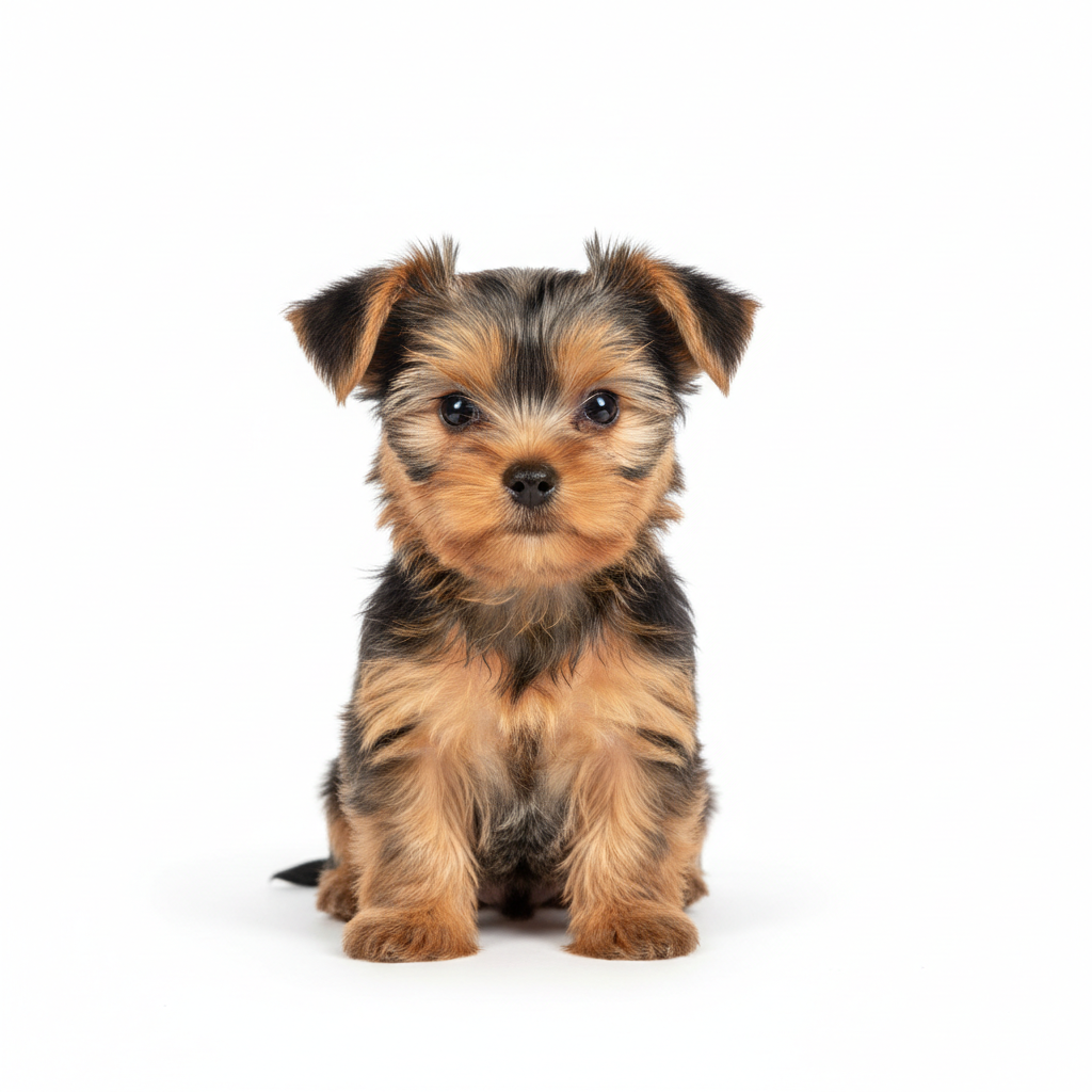 Yorkshire Terrier sitting